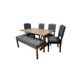 thumbnail image 4 of Comedor gravity madera de pino barnizado tapizado REMATESMX CONTEMPORANEO, 4 of 5