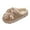 Coffee, variant on Cozy Women's Slippers Fuzzy Indoor Shoes With Bowknot Design Warm Winter Home Footwear Soft Comfortable On Flat Heel