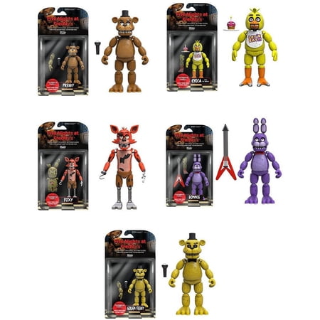 Five Nights at Freddy's 5-inch Series 1 Action Figures (Set of 5)