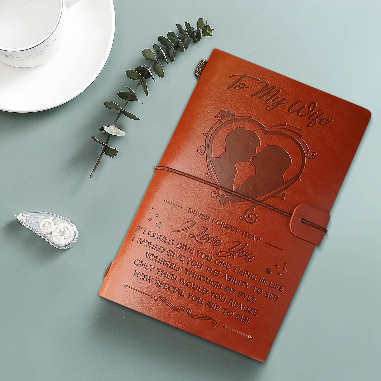 SSZMDLB under $5 Leather Journal Notebook, Leather Journal Notebook, Refillable Writing Notebook, Personalized Diary Notebook, Travel Sketchbook, Gift Writing Journal, Memory Keeping Notebook