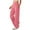 Pink, variant on aidice Athletic Pants for Women Summer High Waisted Straight Leg Yoga Gym Workout Pants with Pockets