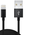 thumbnail image 1 of Cable de cargador USB de relámpago trenzado de metal resistente 1m 2m 3m para Iphone X 7 6 5, 1 of 1