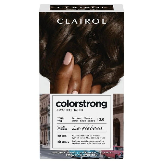 ColorStrong Permanent Hair Dye, AHA Bonding System in every step helps reinforce internal hair structure