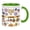 Green, variant on 250th Anniversary of America Coffee Mug Freedom Double Sided 11 OZ Ceramic Coffee Mugs American Flag 1776-2026 Patriotic Tea Cup Merchandise US Drink Cups Gift for Men & Women