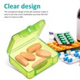 thumbnail image 2 of 8Pcs Daily Organizer Pill Boxes for Travel and Everyday Use Adults Elderly, 2 of 8