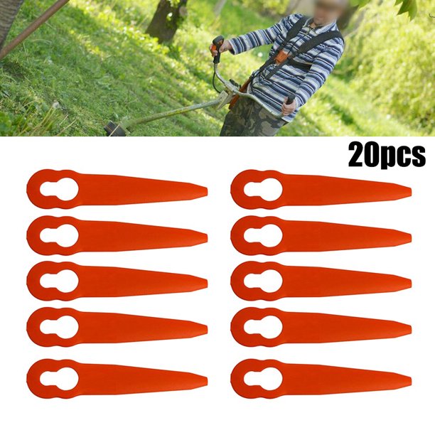 20Pcs For Stihl FSA 45 Polycut 22 Plastic Grass Trimmer Blades ST089