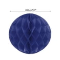 thumbnail image 2 of Uxcell Paper Pom-Poms Flower Balls 8 Inch Paper Tissue Flower Balls for Party Wedding Decoration Pack of 6,Dark Blue, 2 of 6