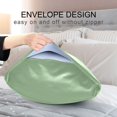 thumbnail image 4 of Yayeee Pillowcase Standard Size Set of 2 Satin Wrinkle Resistant Pillow Case, Lemon Juice, 4 of 7