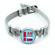 thumbnail image 1 of Soy de Eslovaquia Pulsera pulsera pulsera de cristal amor pulsera ajustable, 1 of 2