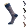 thumbnail image 3 of Mens Dress Socks 1 Pairs Lot Striped Casual Fashion Sexy Knee High Stockings, 3 of 9