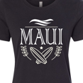 thumbnail image 4 of Inktastic Maui Hawaii Surfing Women's T-Shirt, 4 of 5