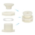 thumbnail image 4 of Uxcell G3/4 Threaded ABS Bulkhead Tank Adapter with PVC Plug Fitting 2 Set, 4 of 5