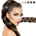 thumbnail image 3 of Buy 2 Hollywood Hair Flat Braid headband and get 1 Free - Bold Black, 3 of 6