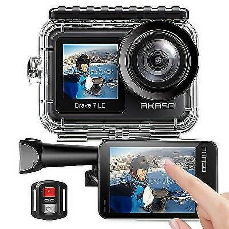 スマホアクセサリー Akaso ActionCamera brave 7 LE Amazon.com : AKASO Brave 7 LE 4K30fps Action Camera with