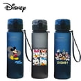 thumbnail image 2 of Disney-botella de agua deportiva de gran capacidad para niños, vaso de plástico portátil con dibujos animados de Mickey Mouse, Pato Donald, regalo para exteriores, 560ML, 2 of 3