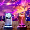 thumbnail image 4 of LED Coaster Coloré Éclaire le Verre de Verre pour la Fête de Club de Bar, 4 of 10
