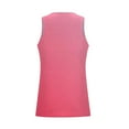 thumbnail image 4 of LODIENY Ombre Tank Tops for Men Big and Tall Athletic Fit Casual Sleeveless Tie Dye Gradient Color Print Basic Workout Tees Shirt Loose Fitness Gym T-Shirts Red XXXXL, 4 of 7