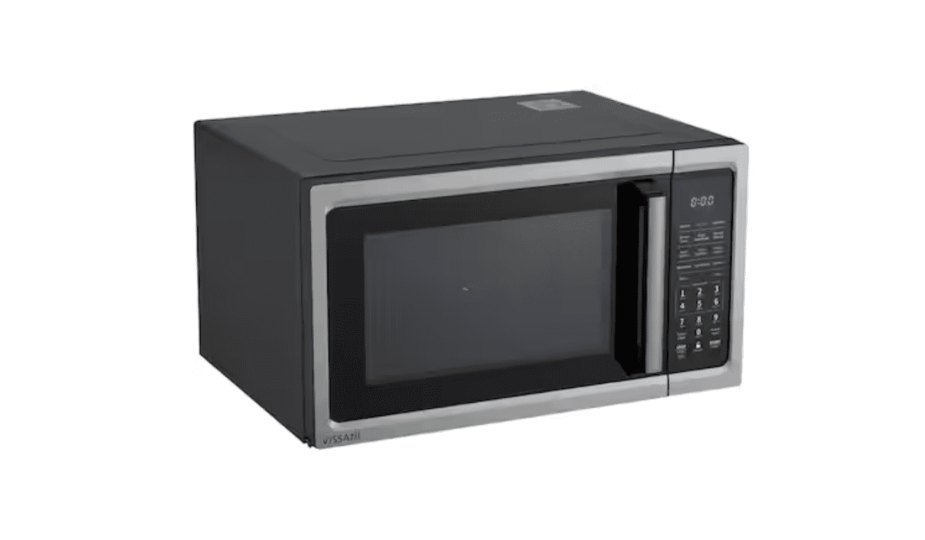 Restored Vissani EC042A2KJCLPF 1.5 cu. ft. 1000W Countertop Microwave with Air Fry and Sensor Cook, Stainless Steel (Refurbished)