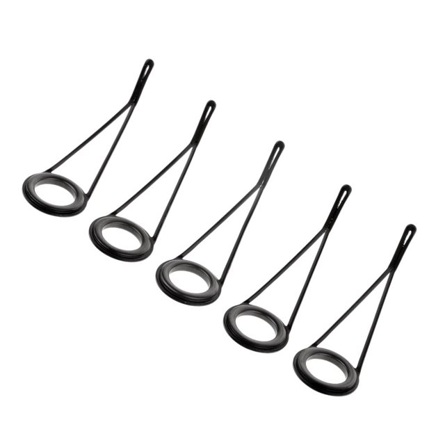 20x Guides de Cañas Poste de Pescar de única Línea Colección de Pescados Baitcasting - 1.1cm Baoblaze Guías de cañas de pescar