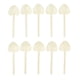 thumbnail image 5 of Cucharas desechables Macarena en forma de corazón 100 piezas blanco, 5 of 8