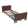Drive Medical Ultra Light Plus Full-Electric Low Bed, Brown, 36"
