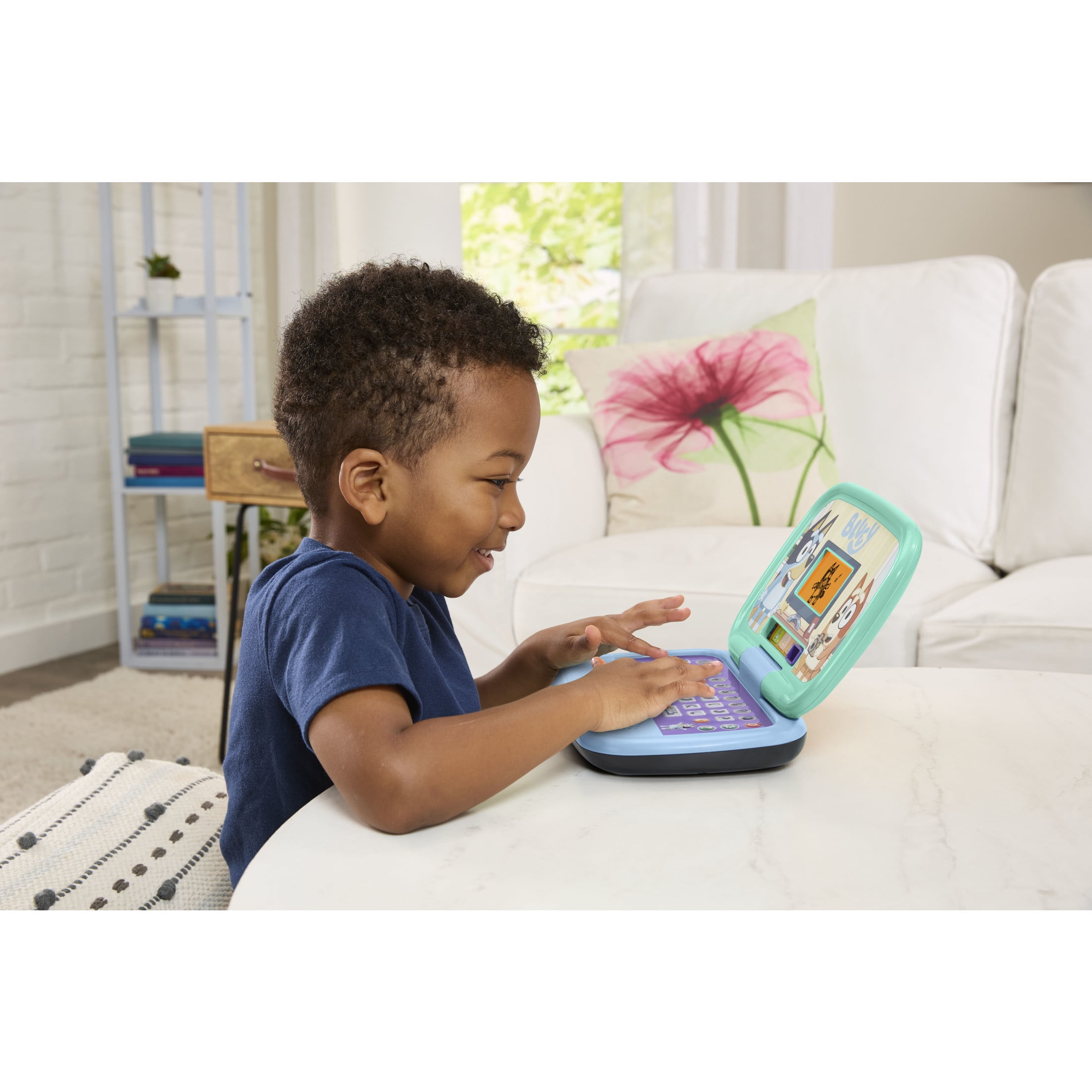 VTech® Bluey Game Time Laptop, Interactive Learning Toy for Kids, Ages 3 to 6 Years Old