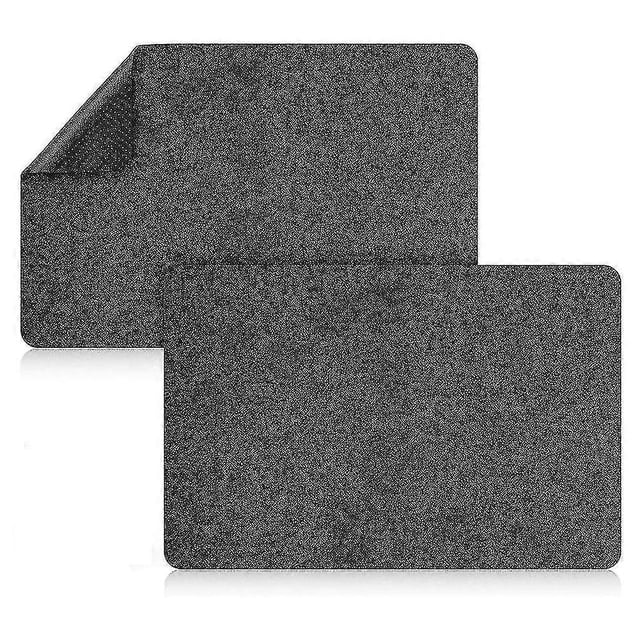 unique Heat Resistant Mat for Fryer, 2 Pcs Kitchen Countertop Heat Protector Mat with Kitchen Appliance Sl