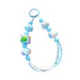 thumbnail image 2 of Llavero con cuentas, llavero, colgante, pulsera, llavero para bolsos, bolso, regalo para mujer Azul, 2 of 9