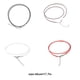 thumbnail image 4 of Guardurnaity Collar Gargantilla Cuerda de poliéster Cuerda de abalorios DIY Colgante Extensor Cadena Cadena Accesorios de joyería Ropa, zapatos y accesorios Miscelánea Café, 4 of 6