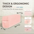 thumbnail image 2 of Yes4All Yoga Bolster for Restorative Yoga/Meditation Cushion with Triple-Layer Sponge, 2 of 7