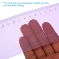 thumbnail image 4 of Unique Bargains Guided Reading Strips Highlight Colored Overlay Bookmark Reading Tracking Ruler with Line, Purple 8pcs, 4 of 6