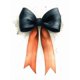 thumbnail image 1 of Qisvanset Framed Canvas Wall Art, 12x16 Inch Stripe Bow Coquette Coastal Apartment Wall Decor, 1 of 5