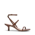 thumbnail image 2 of DREAM PAIRS Kitten Heels for Women, Strappy Square Open Toe Ankle Buckle Heeled Sandals Wedding Party Dress Shoes, 2 of 7