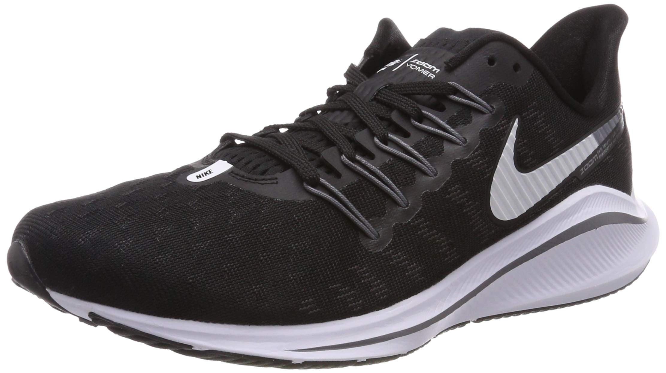charla excitación Obsesión Nike AH7858: Women's Air Zoom Vomero 14 Sneakers (9.5 B(M) US Women, Black  Thunder Grey White) - Walmart.com