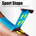 thumbnail image 3 of 1Roll Athletic Tape, Kinesiology Tape, Blue Waterproof Elastic Hypoallergenic Sports Tape Helps Reduce Tissue Pressure and Provide Joints Support to Helping You Recover Faster from Pain, 3 of 7