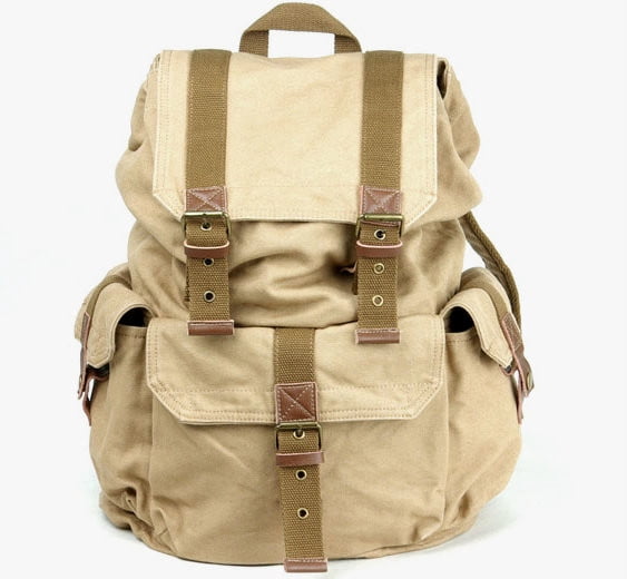 THE SAK BEIGE BROWN GENUINE LEATHER CONVERTIBLE BACKPACK SHOULDER BAG X-BODY The Sak Genuine Leather Convertible Backpack, Crossbody  main image 2