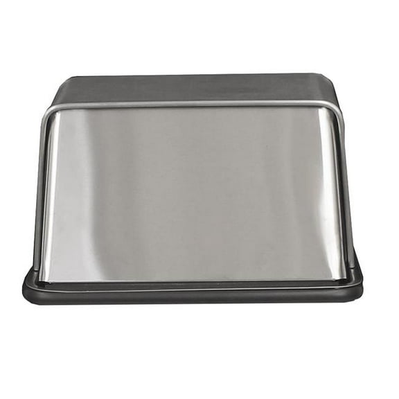 Witt Industries 21TSS 21 gal Push Top Hamper, Stainless Steel