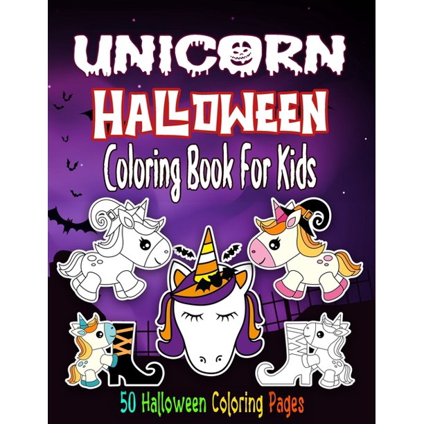 740  Halloween Coloring Pages Unicorn  Free