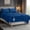 Blue Dusk, variant on PETGLE Queen Size Extra Deep Pocket Sheet Set – Fits Mattresses Up to 21 inches – Cooling, Soft & Breathable – Oeko-Tex 4 Piece Bed Sheets (Denim Blue)