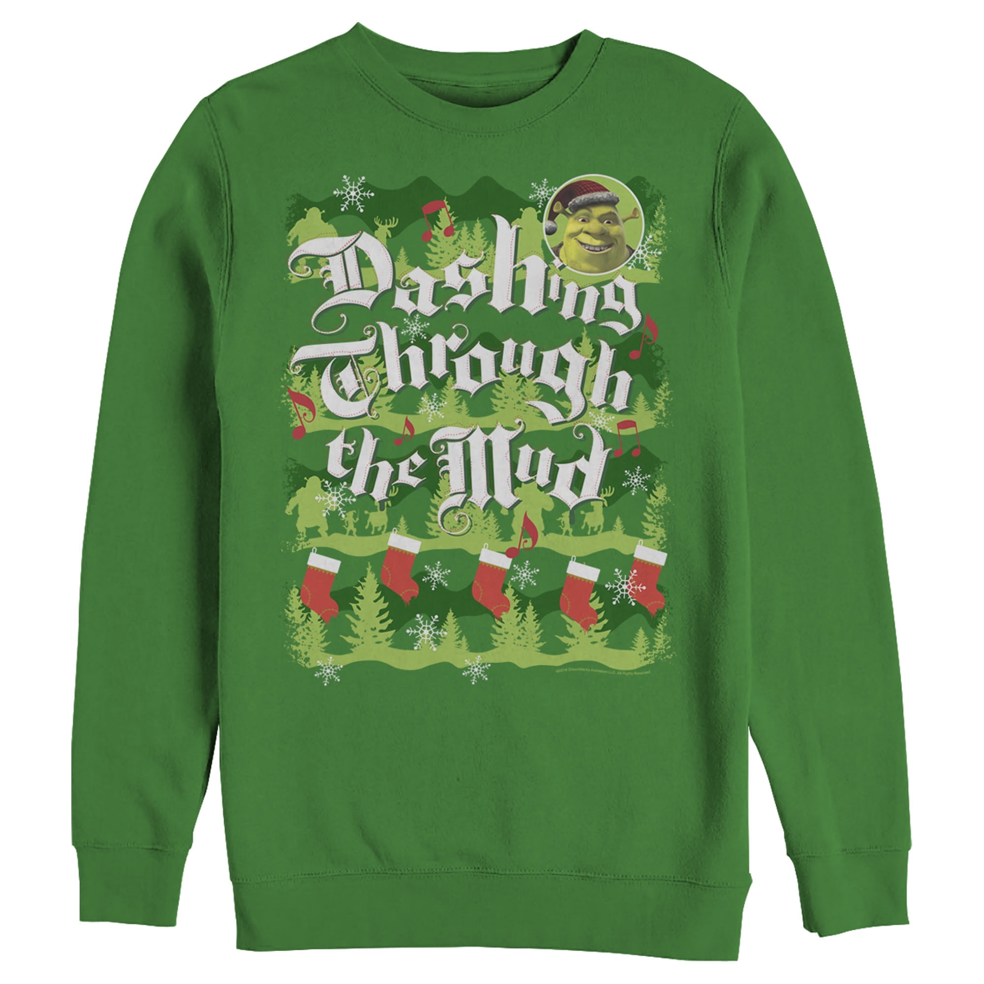 shrek christmas pajamas