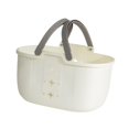 thumbnail image 1 of Cesta de ducha portátil, bolsa de aseo con drenaje, contenedor de almacenamiento para ducha, para gris blanco, 1 of 9