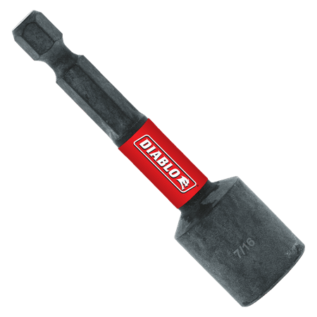 UPC: 0008925157366 | Diablo-DNTSL716 Diablo 7/16in. x 2-9/16in. Magnetic Nut Setter