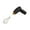 Black-BK, variant on Hand Mixer, Electric Whisk, Wireless Mini Cream Whipper, High Power, Lightweight, USB Rechargeable, for Whipping Cream, Eggs, Batter, Salad Dressing in Kitchen