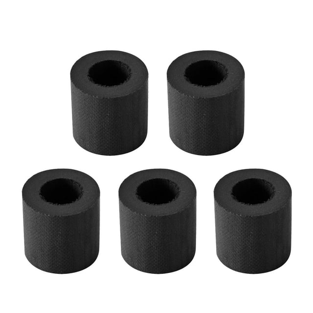 Virolas de taco de billar de billar de de 5 piezas / para accesorios de punta de taco de billar negro Sharpla Virolas de baquelita
