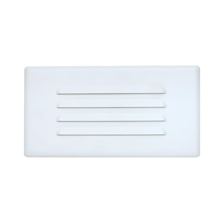 Nicor Lighting 10 Inch Louvered Recessed Step Faceplate Cover For 15803 Led Light 15811cover Nicor Lighting 10 Inch Louvered Recessed Step Faceplate Cover For 15803 Led Light 15811cover