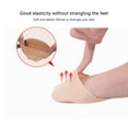 thumbnail image 3 of Medias medias con punta de silicona Almohadilla delantera antideslizante para zapatos de tacón alto/sandalias/zapatos de vestir, 3 of 9