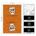 thumbnail image 4 of Sm:)e Orange Cat Pumpkin Ghost Halloween Kitchen Towels Dish Towels, 18x26 Inch Bats Jack-O'-Lantern Decoration Hand Towels Set of 2, 4 of 6