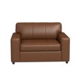 thumbnail image 6 of Roundhill Furniture Sakan Leather Upholstered Cutler Lounge Chair, Caramel, 6 of 7