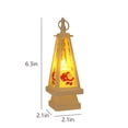 thumbnail image 3 of Lighted Christmas Decor Battery Include Clear LED Lights Hanging Lantern Christmas Tree Pendant Novel Props Light For Xmas Party Home Decor, 3 of 6