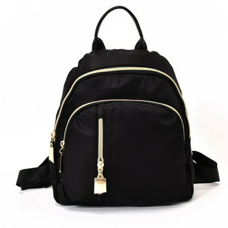 Fancyleo Fashion Women Small Backpack Travel Nylon Handbag Shoulder Bag